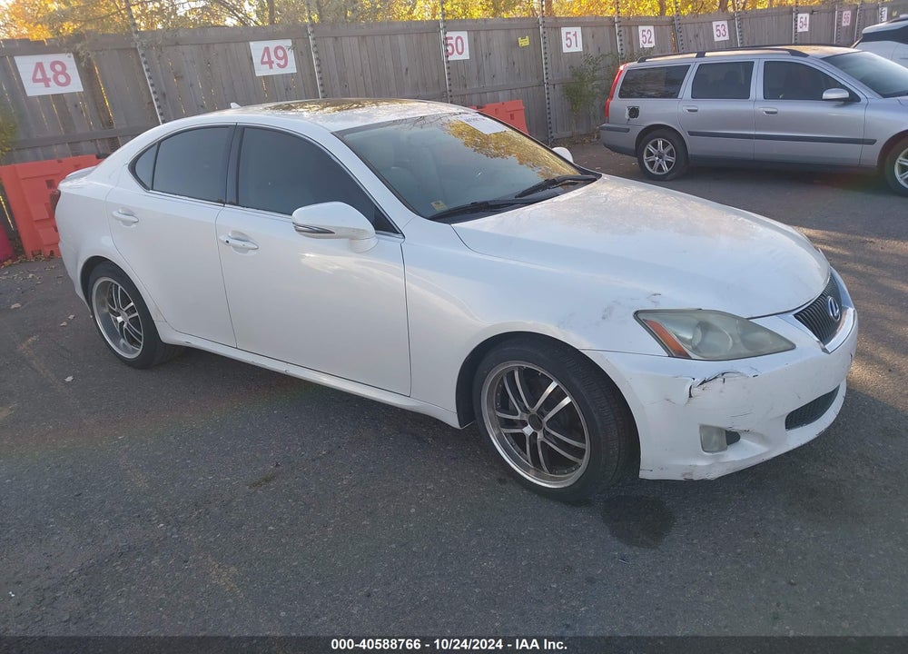 2009 LEXUS IS 250 VIN: JTHBK262695103462
