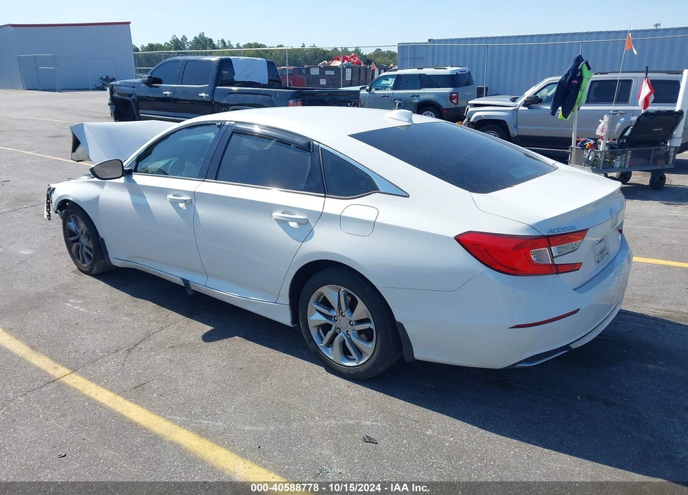 2019 HONDA ACCORD VIN: 1HGCV1F14KA058891