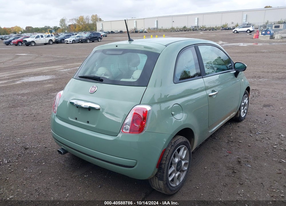 2012 FIAT 500 POP VIN: 3C3CFFAR3CT348866