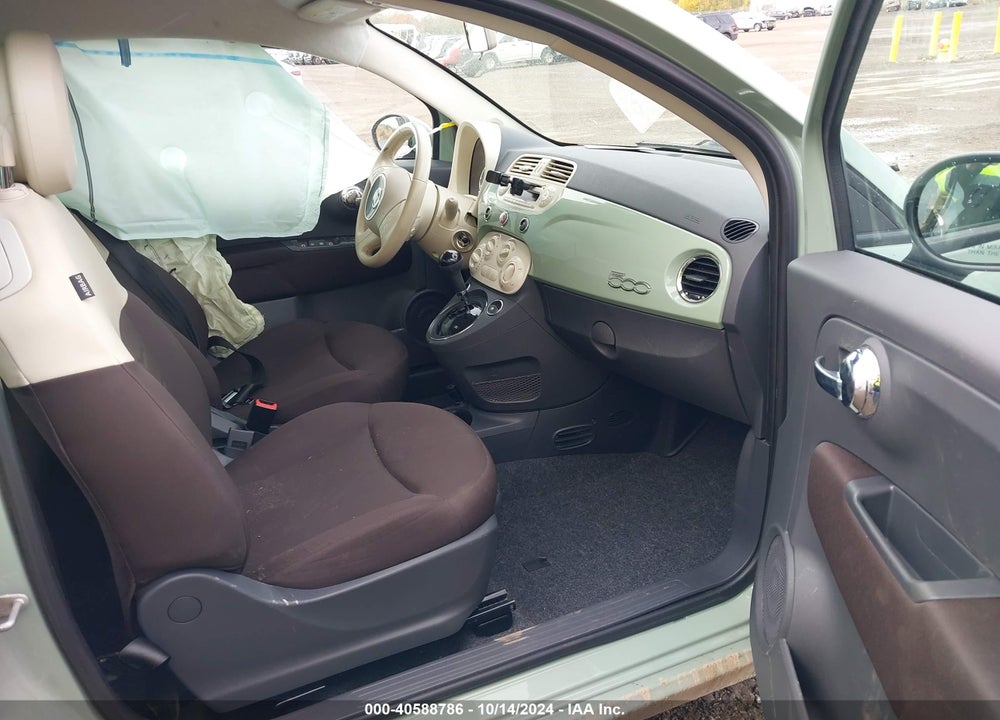 2012 FIAT 500 POP VIN: 3C3CFFAR3CT348866