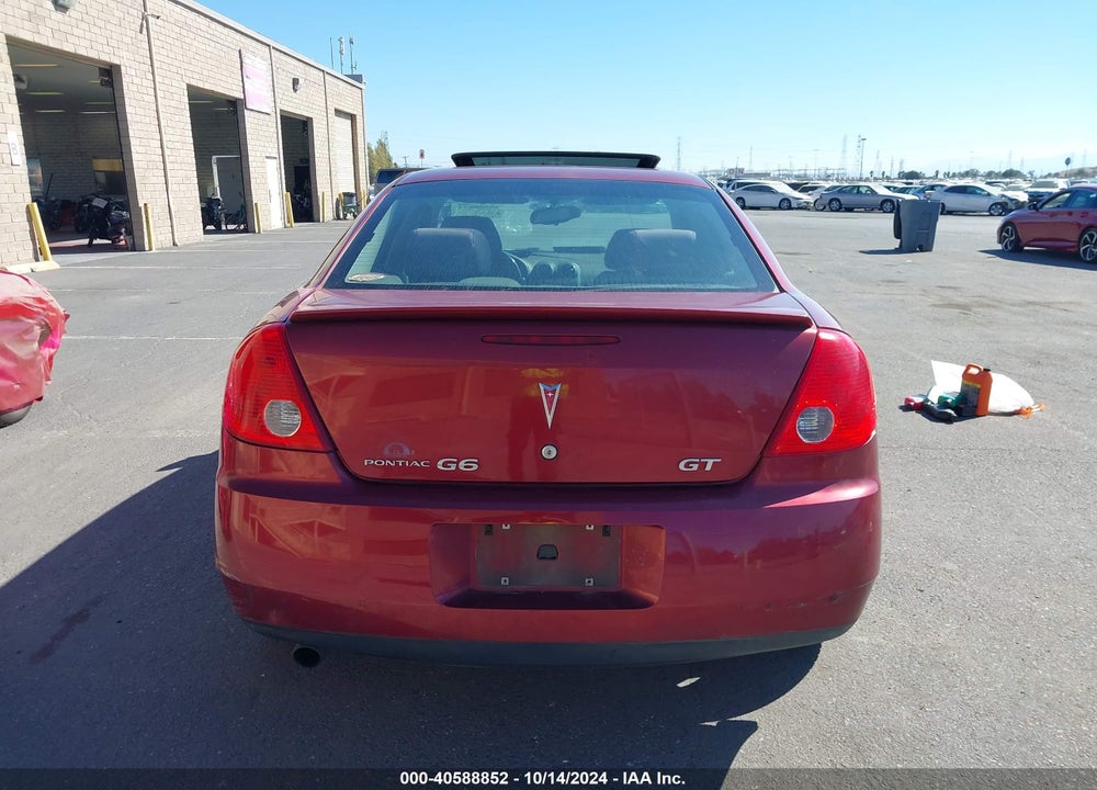 2008 PONTIAC G6 GT VIN: 1G2ZH57N484147042