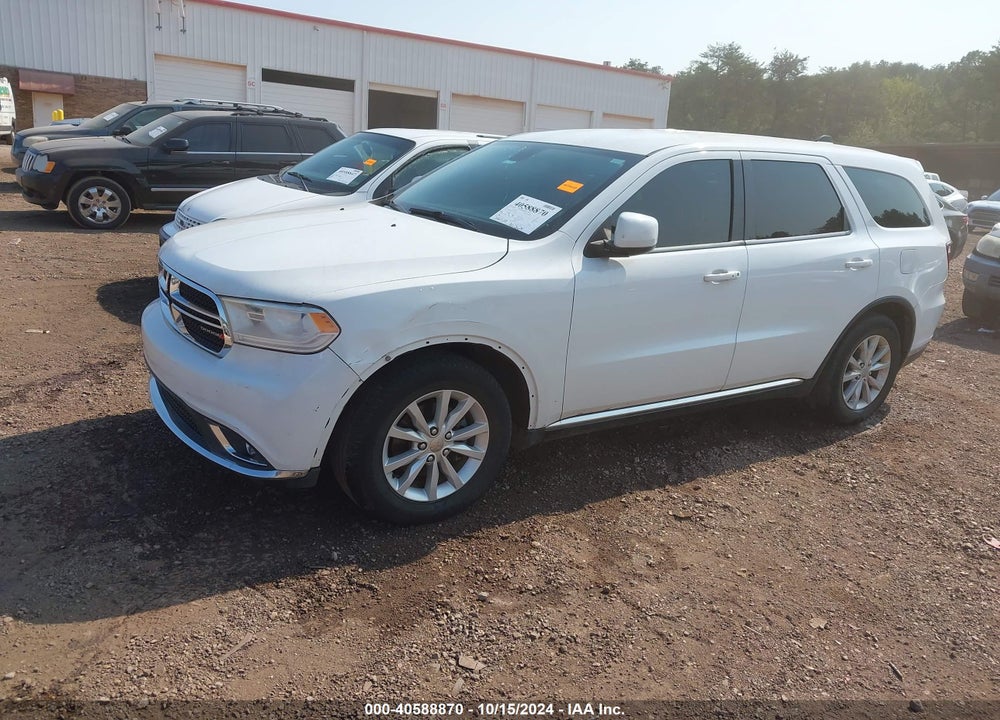 2014 DODGE DURANGO SXT VIN: 1C4RDHAG5EC454689