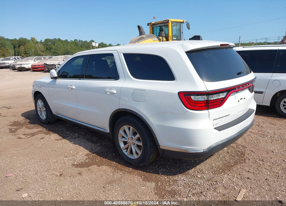 2014 DODGE DURANGO SXT VIN: 1C4RDHAG5EC454689