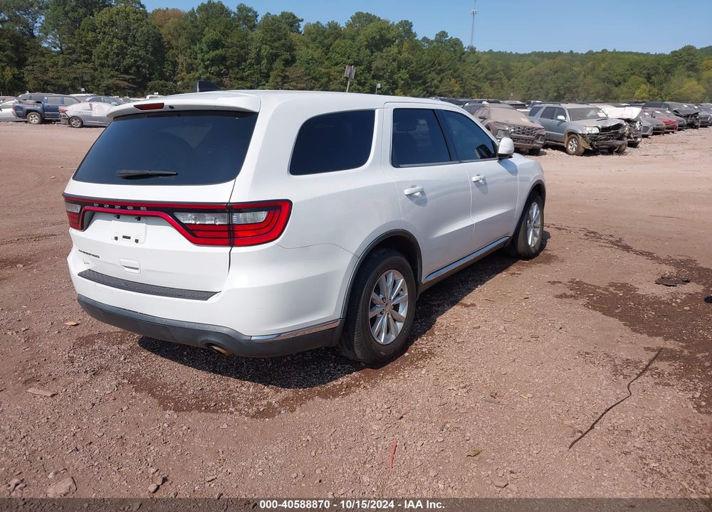 2014 DODGE DURANGO SXT VIN: 1C4RDHAG5EC454689