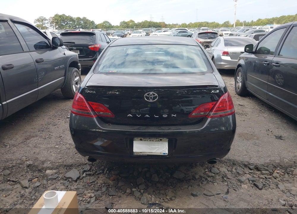 2008 TOYOTA AVALON XLS VIN: 4T1BK36B88U301287