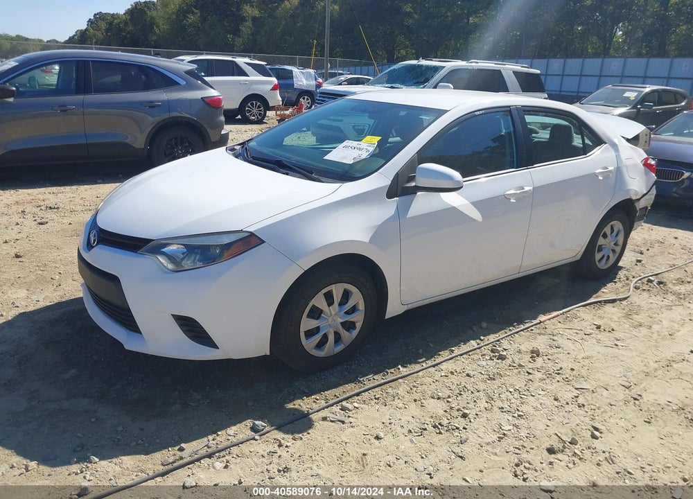 2014 TOYOTA COROLLA L VIN: 2T1BURHE5EC208079