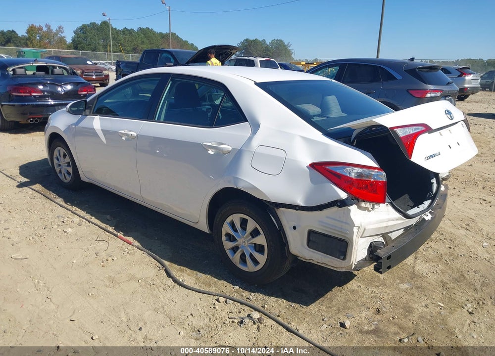 2014 TOYOTA COROLLA L VIN: 2T1BURHE5EC208079
