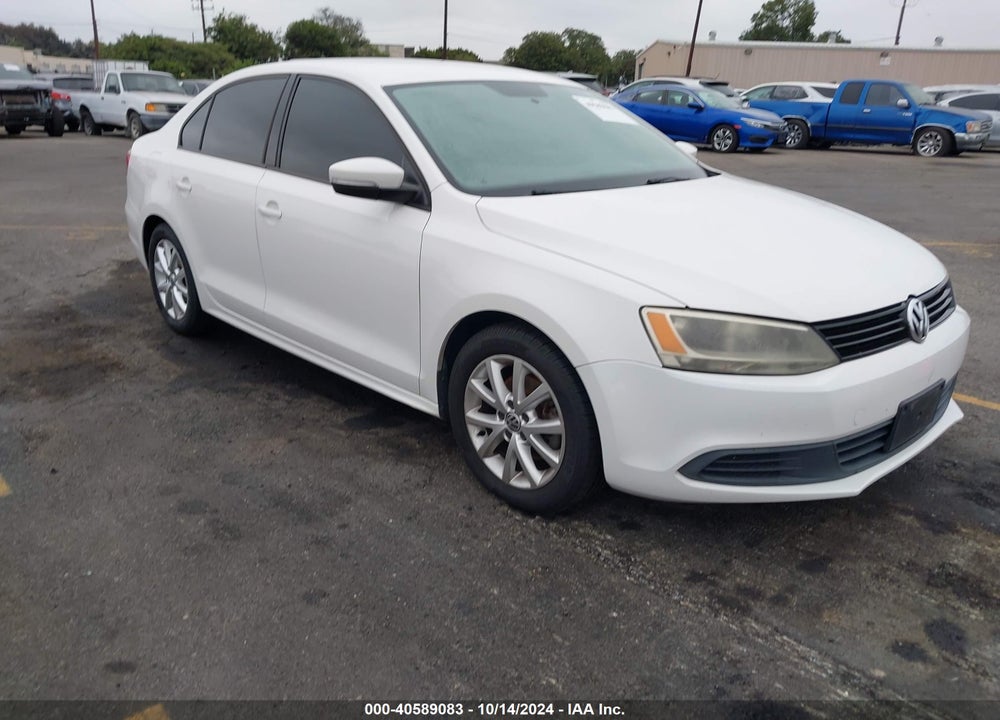 2011 VOLKSWAGEN JETTA 2.5L SE VIN: 3VWDZ7AJ1BM330587