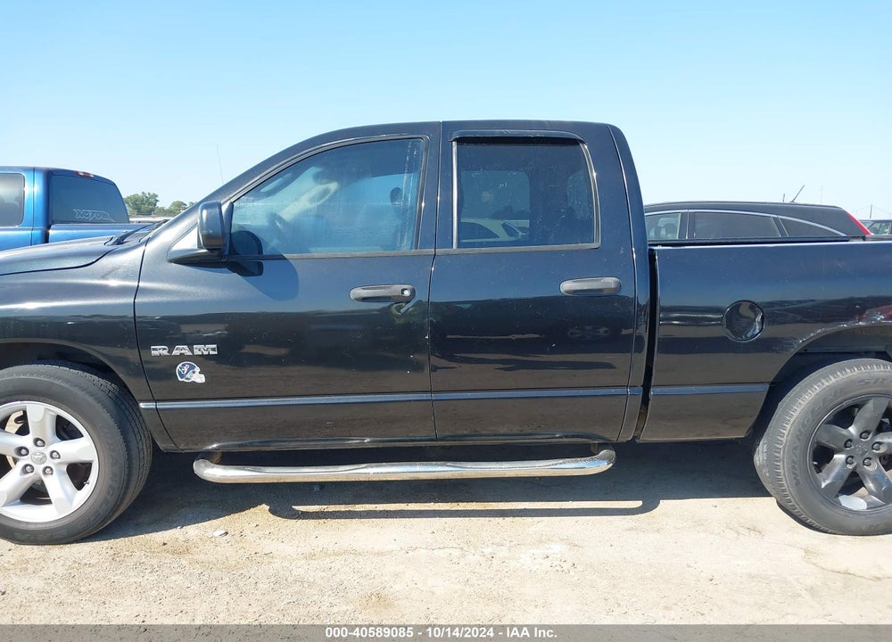 2008 DODGE RAM 1500 SLT VIN: 1D7HA18N38S606078