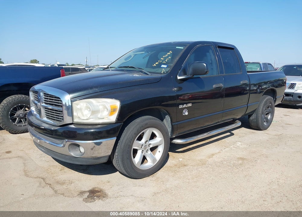 2008 DODGE RAM 1500 SLT VIN: 1D7HA18N38S606078