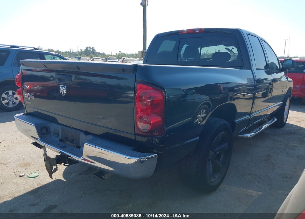 2008 DODGE RAM 1500 SLT VIN: 1D7HA18N38S606078