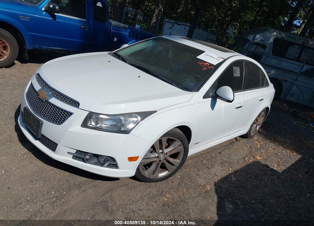 2012 CHEVROLET CRUZE LTZ VIN: 1G1PH5SC7C7276627