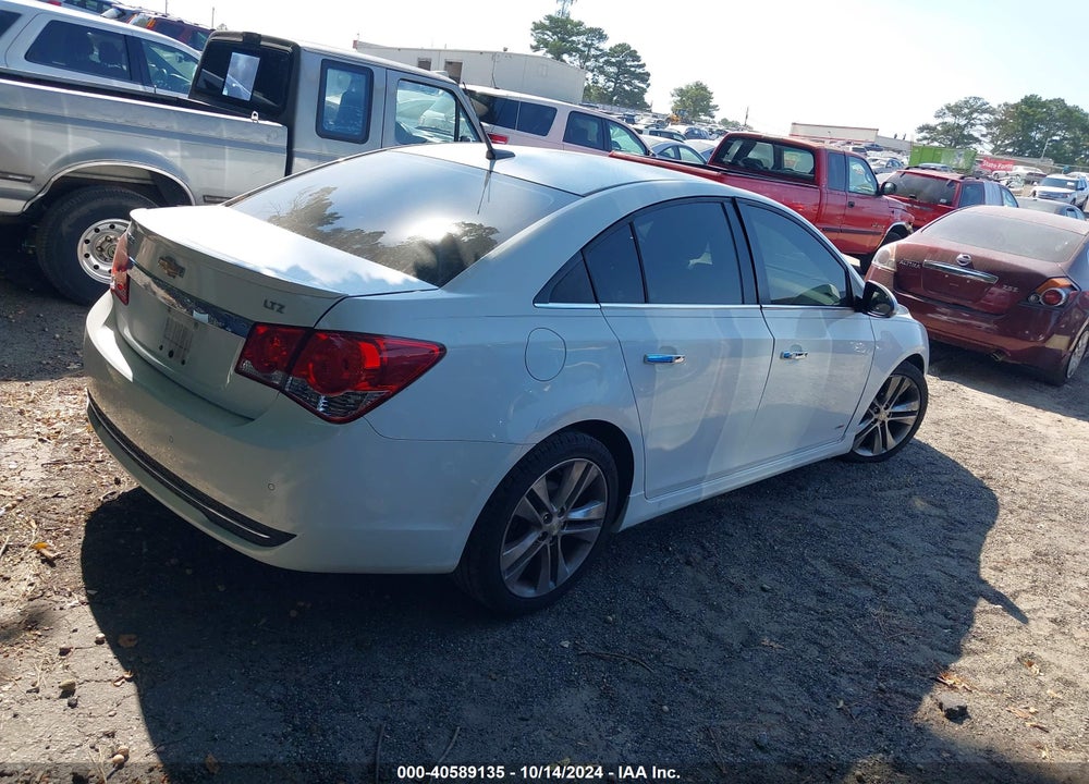 2012 CHEVROLET CRUZE LTZ VIN: 1G1PH5SC7C7276627