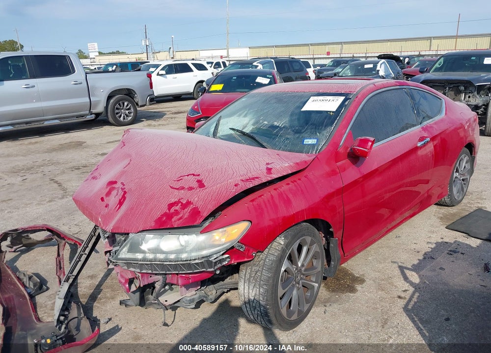 2013 HONDA ACCORD EX-L V-6 VIN: 1HGCT2B85DA010964