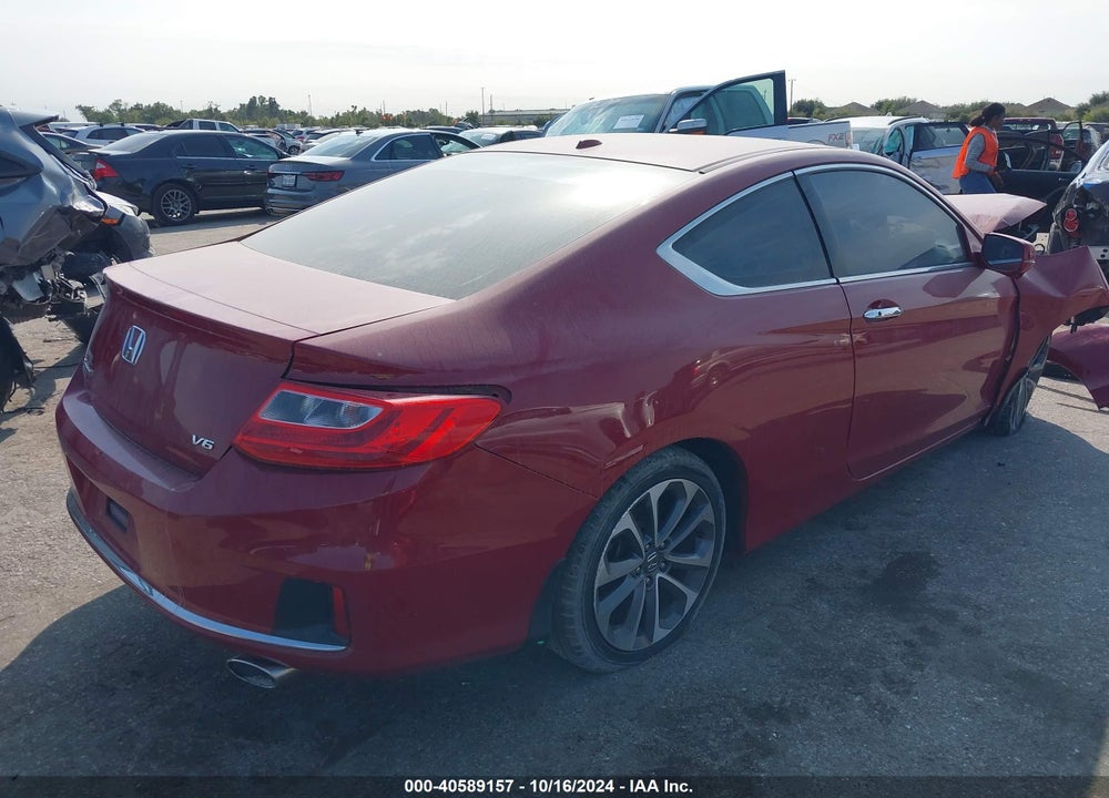 2013 HONDA ACCORD EX-L V-6 VIN: 1HGCT2B85DA010964