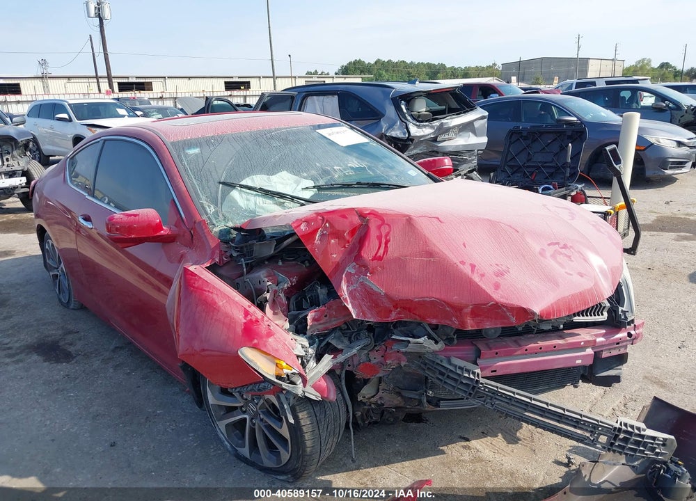 2013 HONDA ACCORD EX-L V-6 VIN: 1HGCT2B85DA010964