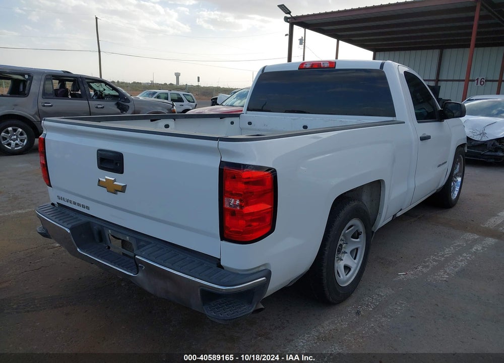 2016 CHEVROLET SILVERADO 1500 LS VIN: 1GCNCNEH2GZ293964