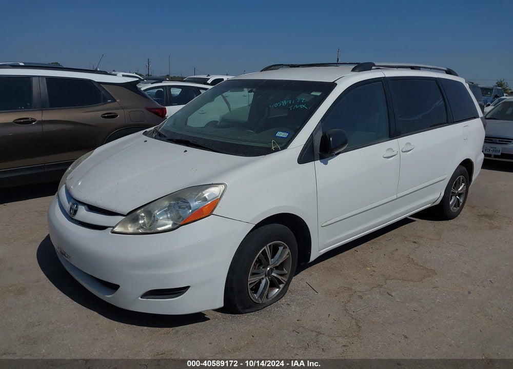 2008 TOYOTA SIENNA CE VIN: 5TDZK23CX8S211749