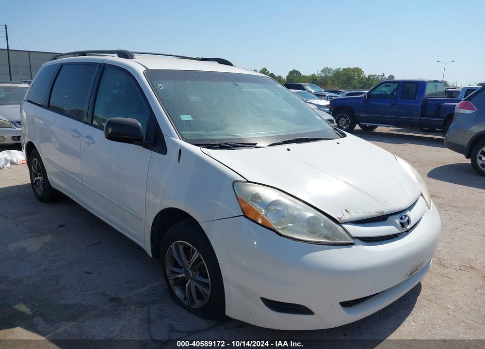 2008 TOYOTA SIENNA CE VIN: 5TDZK23CX8S211749
