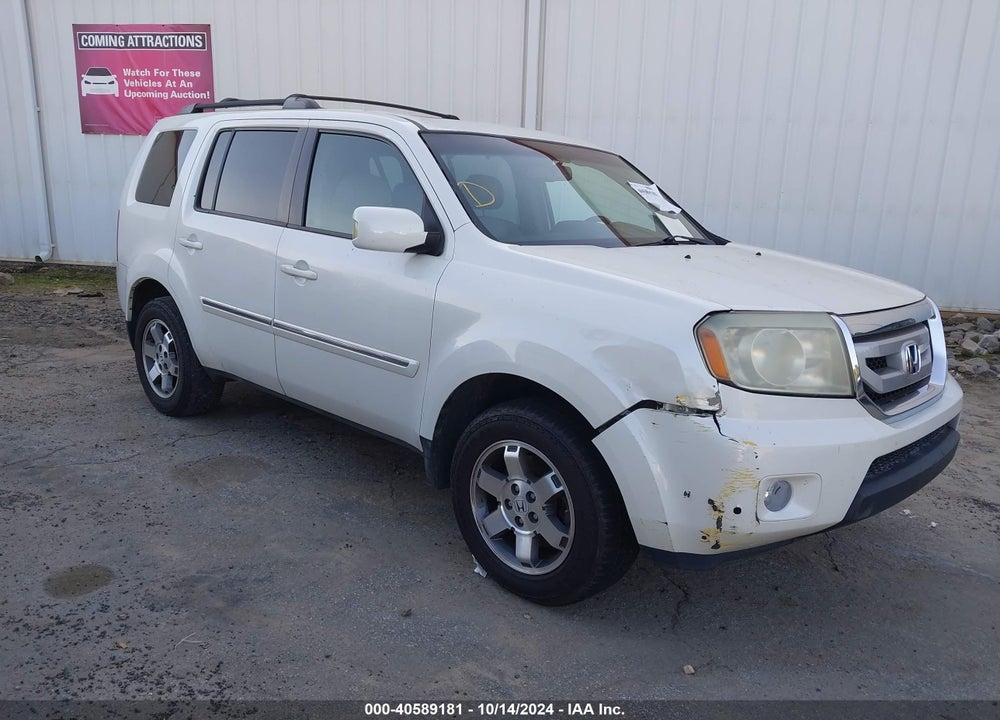2011 HONDA PILOT TOURING VIN: 5FNYF3H93BB021063