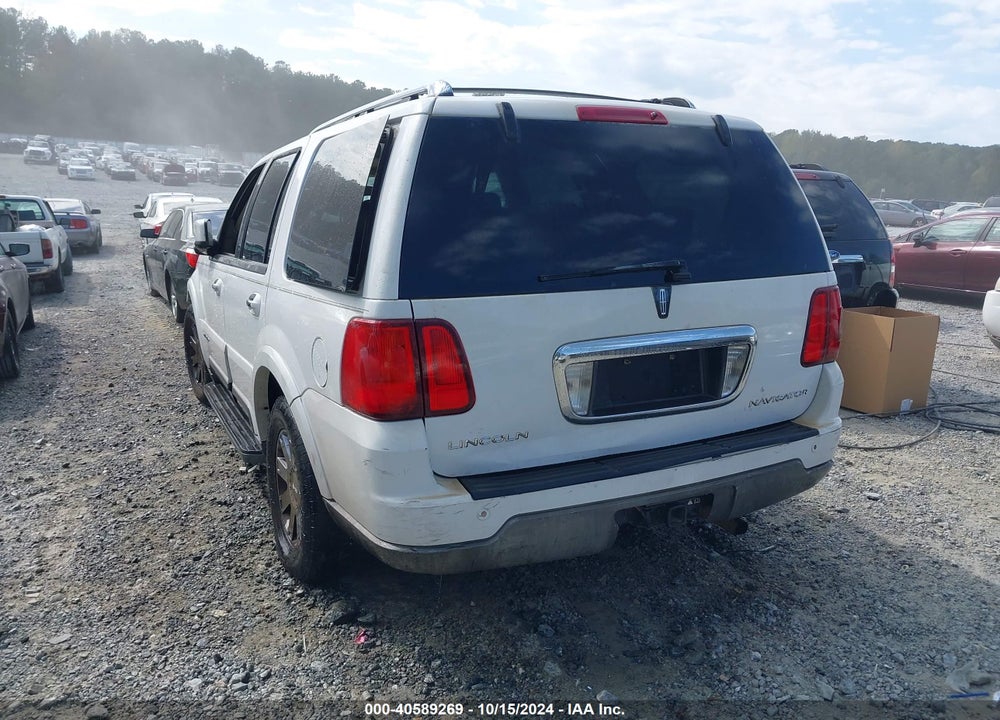 2004 LINCOLN NAVIGATOR VIN: 5LMFU27R04LJ42134