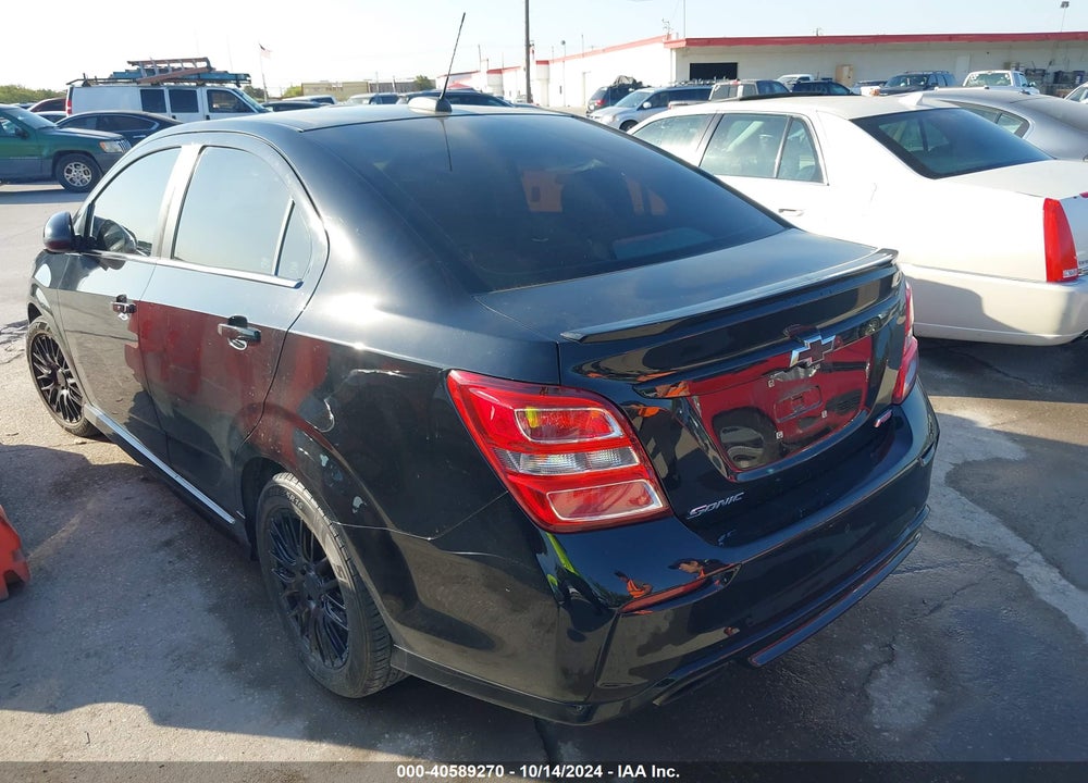 2020 CHEVROLET SONIC FWD  LT VIN: 1G1JD5SBXL4101461