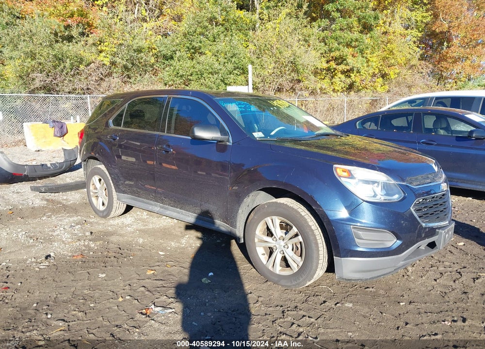 2017 CHEVROLET EQUINOX LS VIN: 2GNALBEK6H1597101