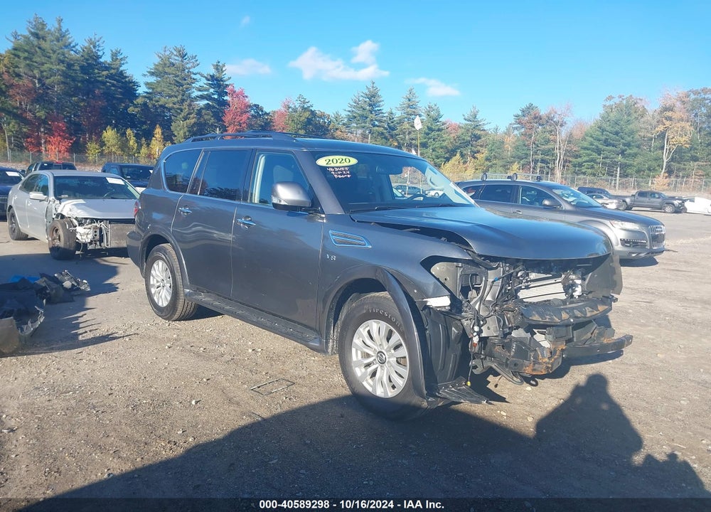 2020 NISSAN ARMADA SV 4WD VIN: JN8AY2NC6L9616608