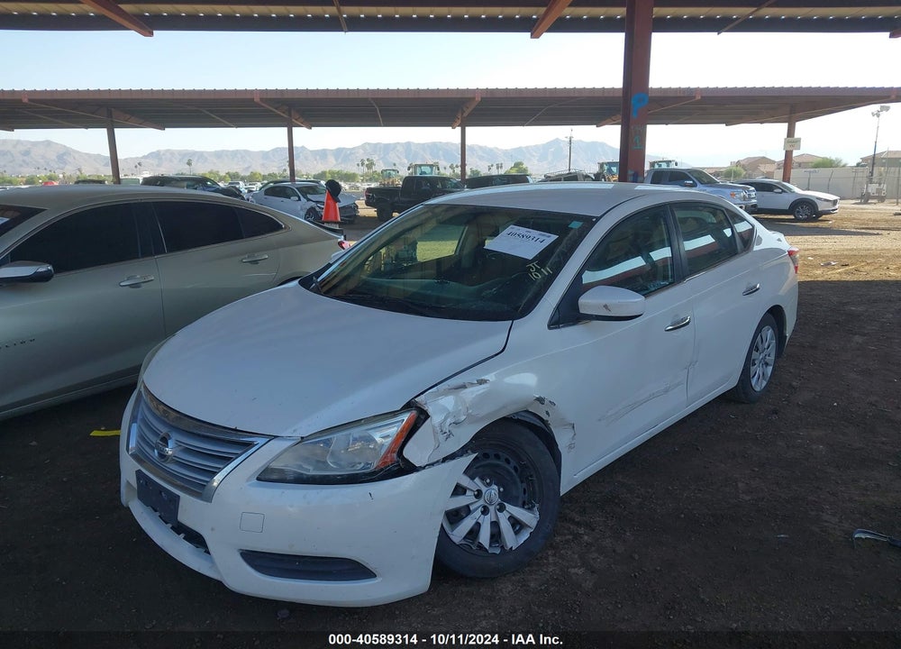 2014 NISSAN SENTRA FE+ S/FE+ SV/S/SL/SR/SV VIN: 3N1AB7AP5EL648160