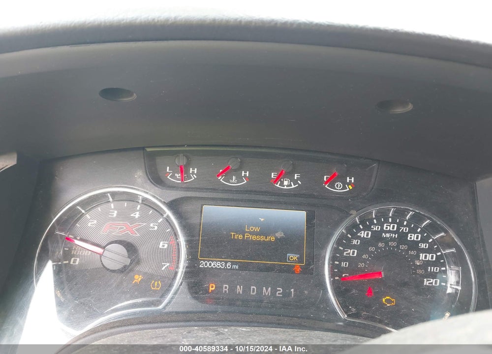 2013 FORD F-150 FX4 VIN: 1FTFW1ET2DFC53325
