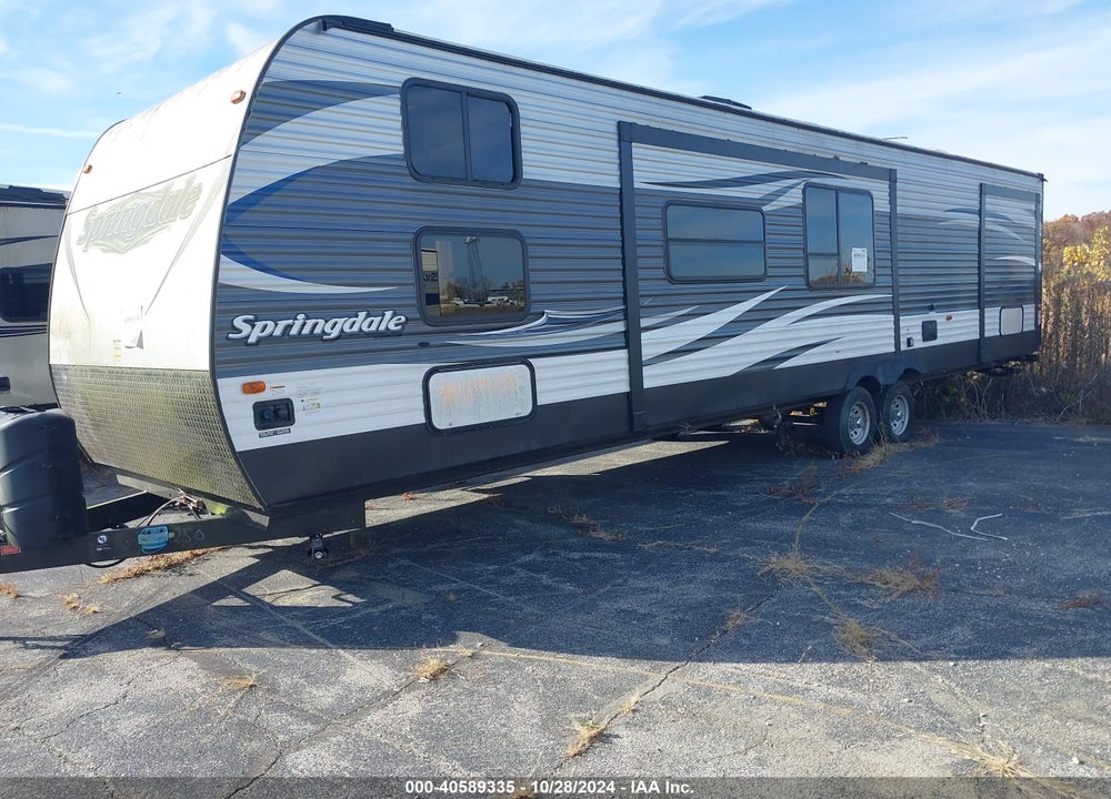 2017 KEYSTONE SPRINGDALE TRAVEL TRAILER VIN: 4YDT38B25H3100250