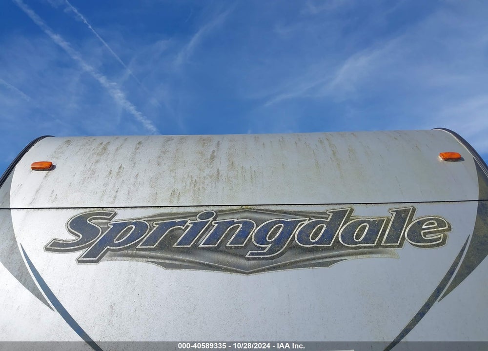 2017 KEYSTONE SPRINGDALE TRAVEL TRAILER VIN: 4YDT38B25H3100250