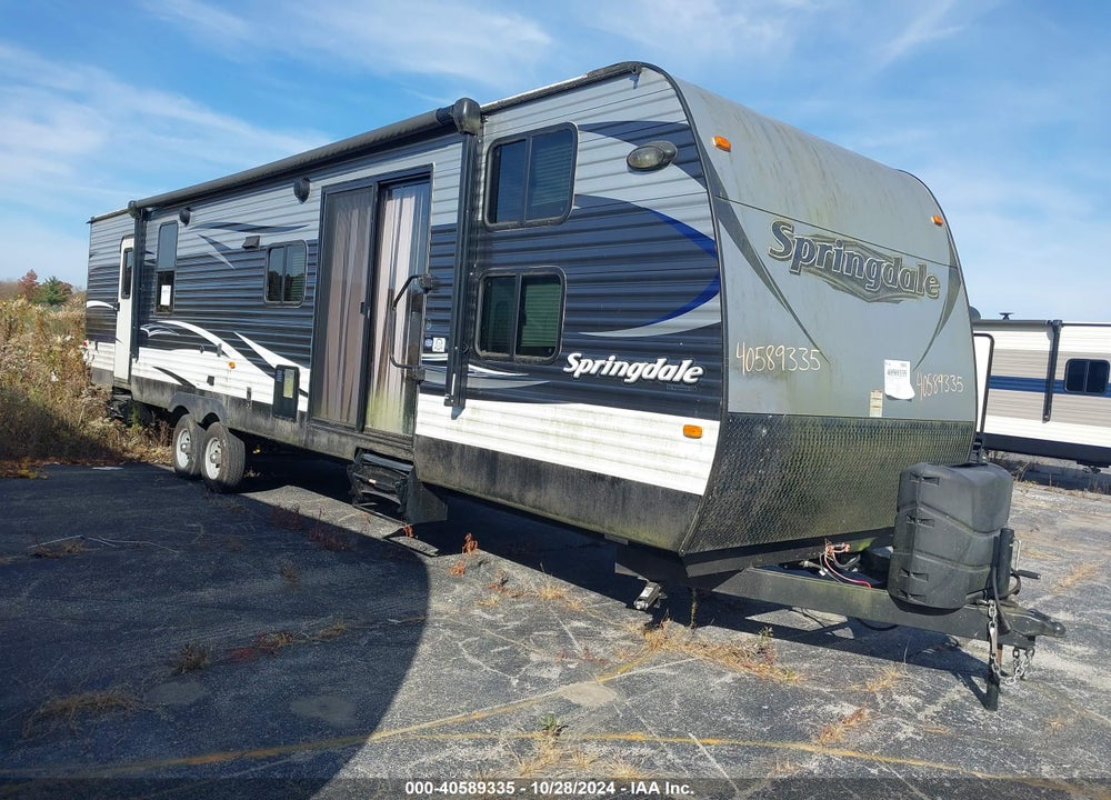 2017 KEYSTONE SPRINGDALE TRAVEL TRAILER VIN: 4YDT38B25H3100250