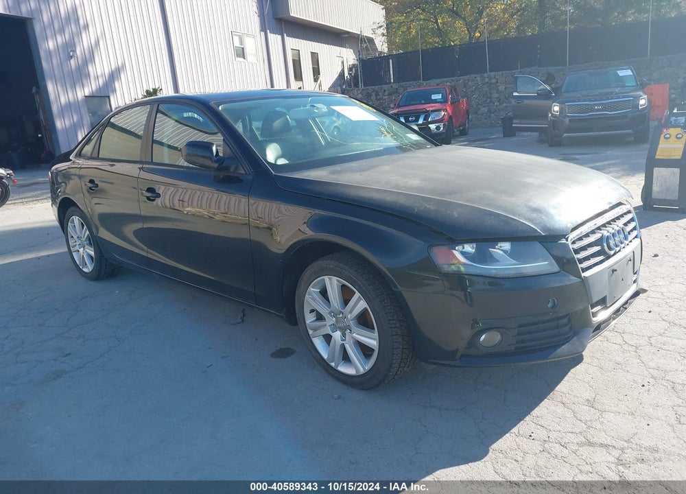 2011 AUDI A4 2.0T PREMIUM VIN: WAUBFAFL5BN039412