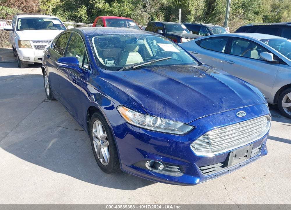 2013 FORD FUSION SE VIN: 3FA6P0HR0DR198194