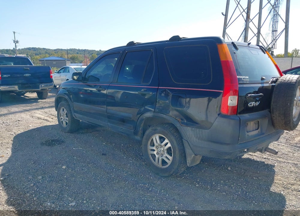 2003 HONDA CR-V LX VIN: JHLRD78403C042654