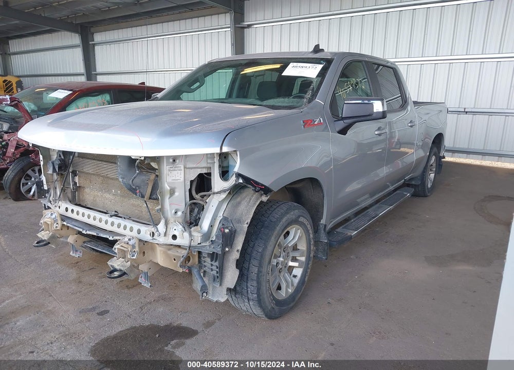 2021 CHEVROLET SILVERADO 1500 4WD STANDARD BED LT VIN: 3GCUYDED2MG149878