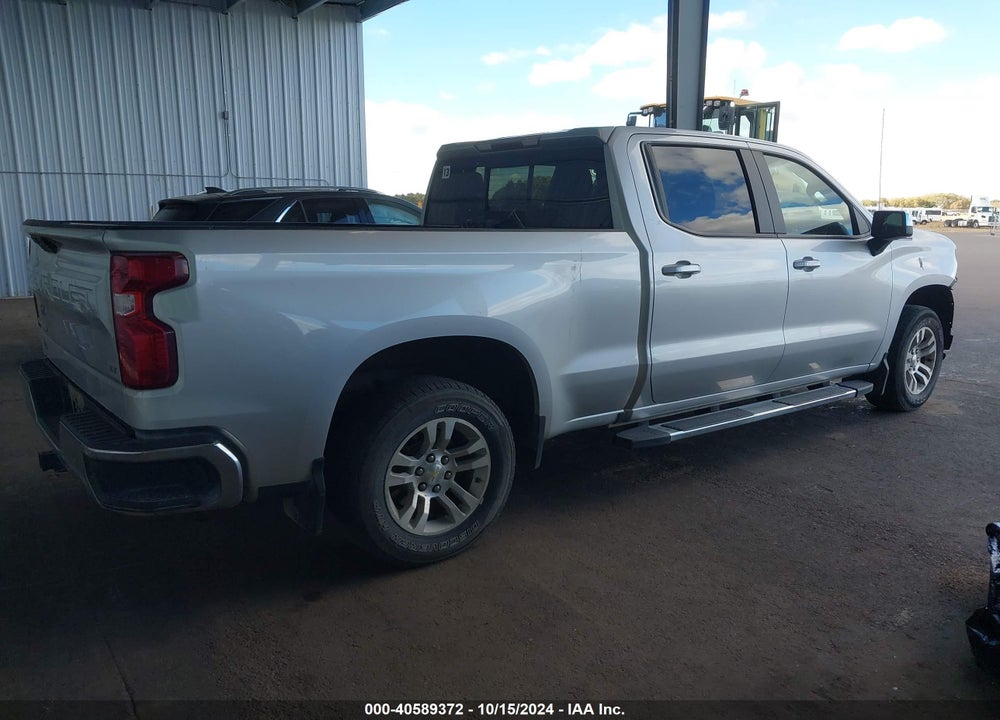 2021 CHEVROLET SILVERADO 1500 4WD STANDARD BED LT VIN: 3GCUYDED2MG149878