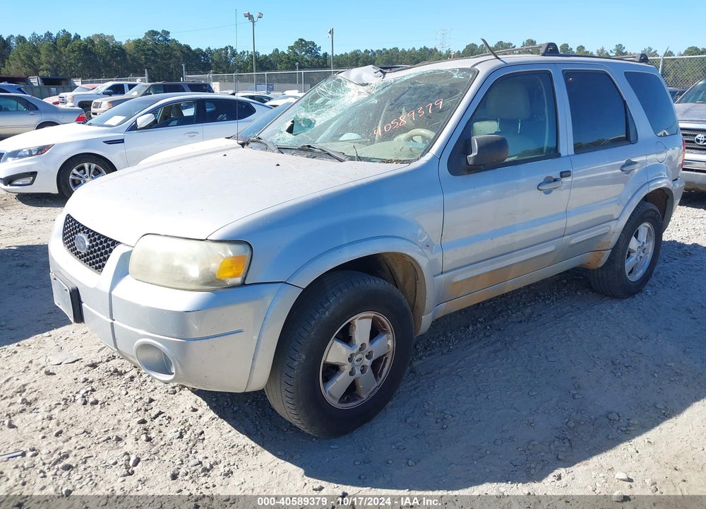 2005 FORD ESCAPE LIMITED VIN: 1FMCU04125KE50034