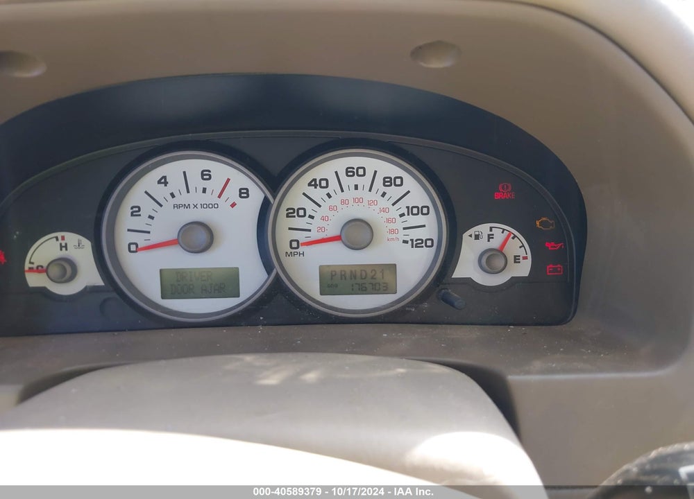 2005 FORD ESCAPE LIMITED VIN: 1FMCU04125KE50034