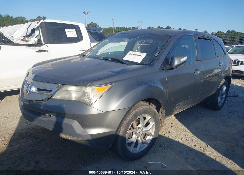 2007 ACURA MDX TECHNOLOGY PACKAGE VIN: 2HNYD28477H552153