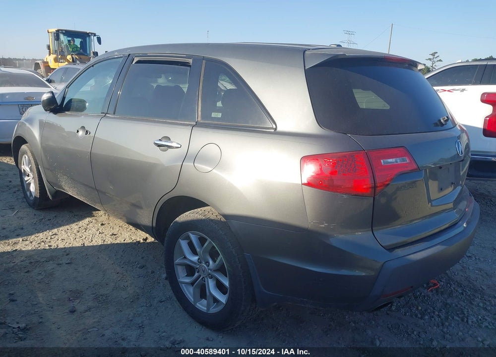 2007 ACURA MDX TECHNOLOGY PACKAGE VIN: 2HNYD28477H552153