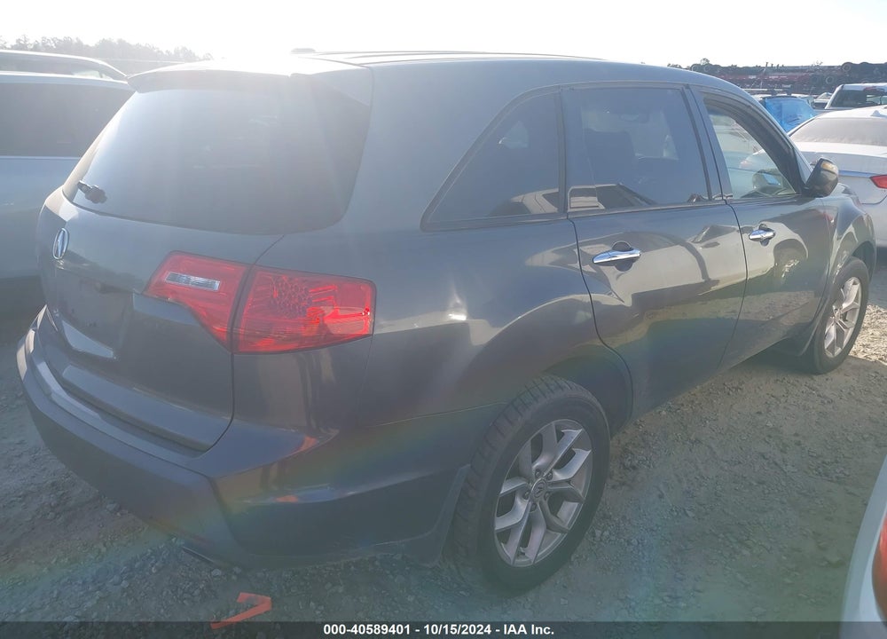 2007 ACURA MDX TECHNOLOGY PACKAGE VIN: 2HNYD28477H552153