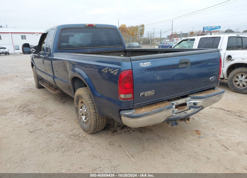 2004 FORD F-250 LARIAT/XL/XLT VIN: 1FTNX21L04EB70406