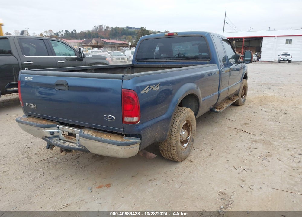 2004 FORD F-250 LARIAT/XL/XLT VIN: 1FTNX21L04EB70406