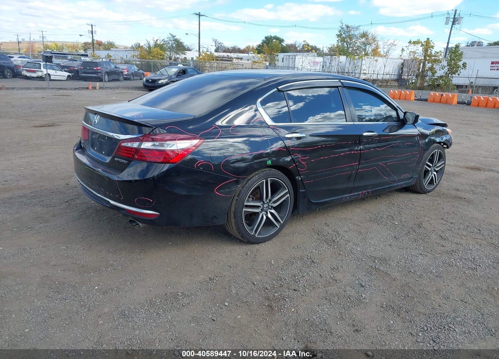 2017 HONDA ACCORD SPORT VIN: 1HGCR2F56HA159789