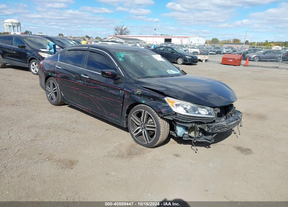 2017 HONDA ACCORD SPORT VIN: 1HGCR2F56HA159789