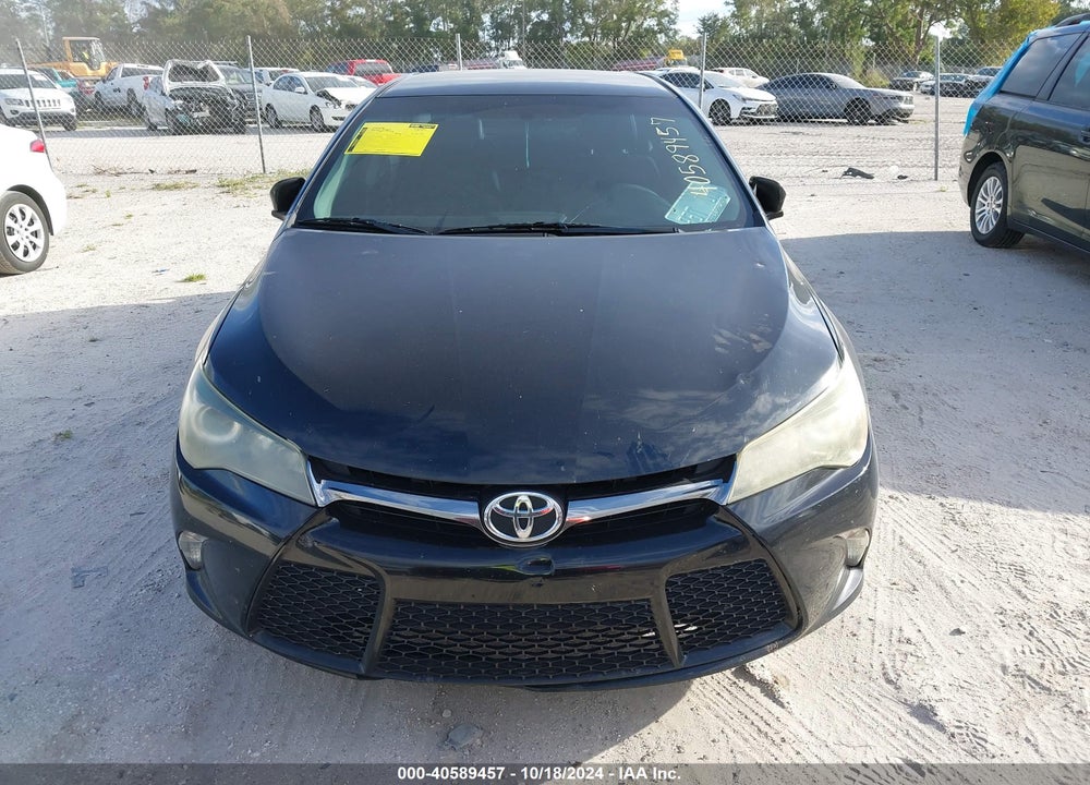 2015 TOYOTA CAMRY SE VIN: 4T1BF1FK2FU008491