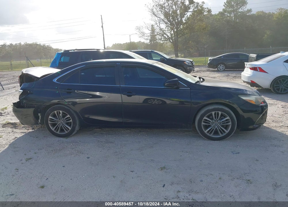 2015 TOYOTA CAMRY SE VIN: 4T1BF1FK2FU008491
