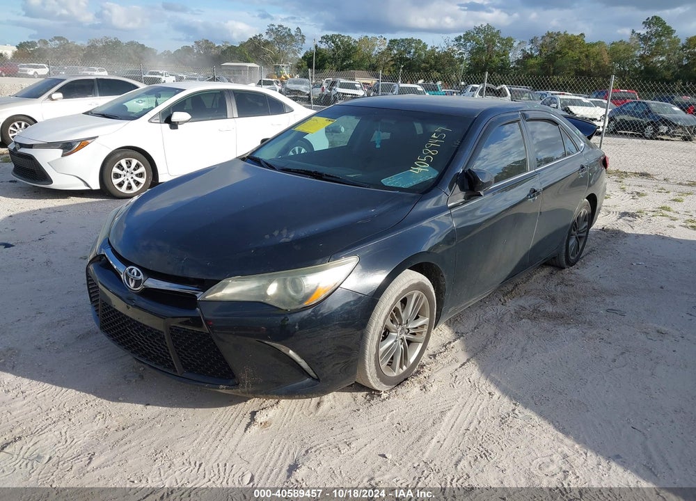 2015 TOYOTA CAMRY SE VIN: 4T1BF1FK2FU008491